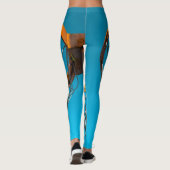 Leggings Conception géniale de basket-ball (Dos)