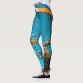 Leggings Conception géniale de basket-ball (Gauche)