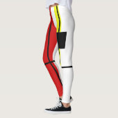 Leggings Conception géométrique (Gauche)