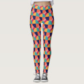 LEGGINGS CONCEPTION GÉOMÉTRIQUE. (Devant)