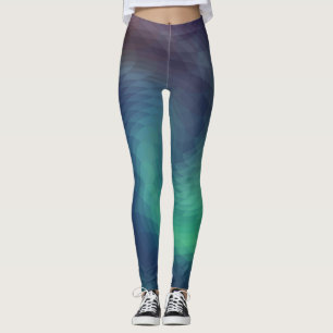 Leggings Conception géométrique de la spirale mystique