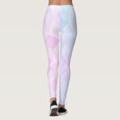 Leggings Conception géométrique en mosaïque (Dos)