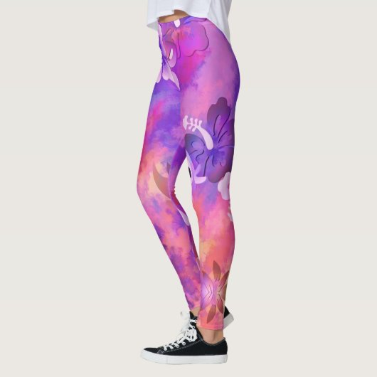 Leggings Conception hawaïenne (Gauche)