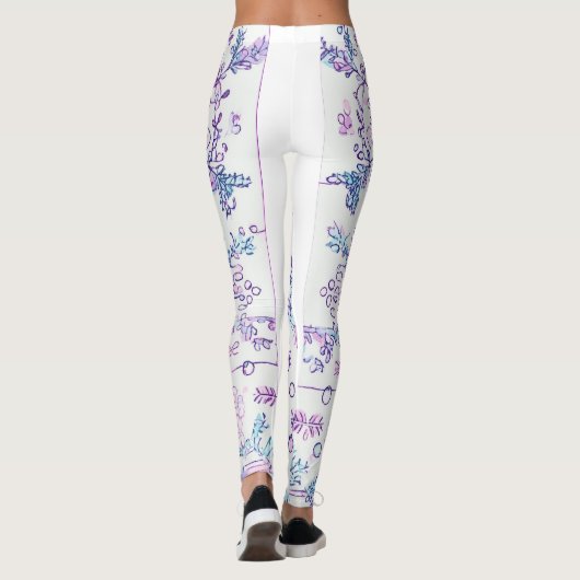 LEGGINGS CONCEPTION IMPRIMÉE POUR LES FEMMES (Dos)