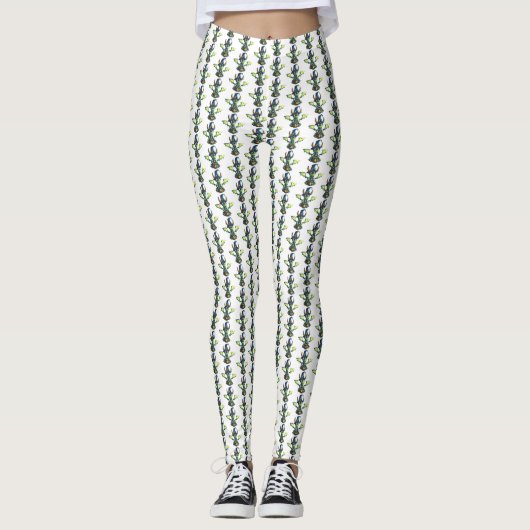 Leggings Conception magique du dragon d'Halloween (Devant)