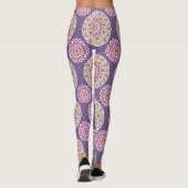 Leggings conception motif d'allocation (Dos)