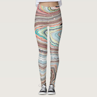 Leggings Conception Multi-Marbrée et originale de Karen