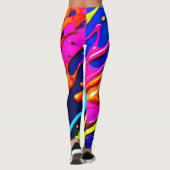 Leggings Conception Neon Splatter (Dos)
