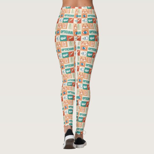 Leggings Conception optique professionnelle (Dos)