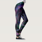 Leggings Conception Rose violet foncé (Droite)