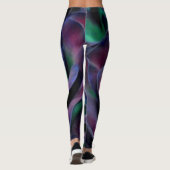 Leggings Conception Rose violet foncé (Dos)