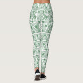 Leggings Conception tribale africaine (Dos)