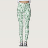 Leggings Conception tribale africaine (Devant)