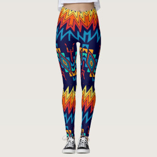 Leggings Conception tribale d'abrégé sur conception