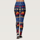 Leggings Conception Tribale : Motif multifonctionnel sans f (Dos)