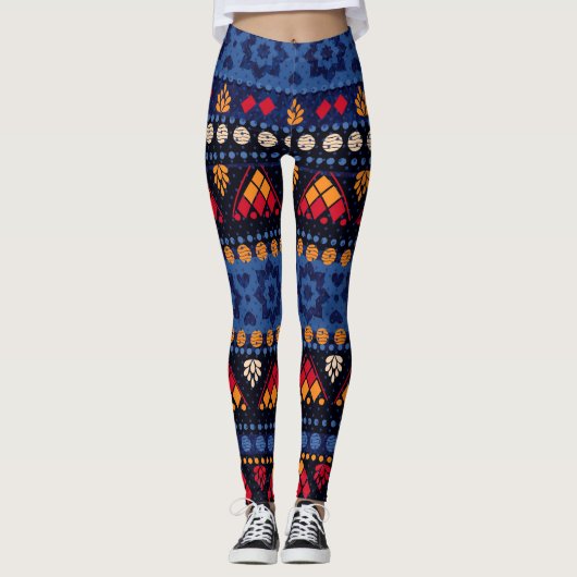 Leggings Conception Tribale : Motif multifonctionnel sans f (Devant)