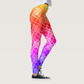 Leggings Concevez votre propre Poster de animal arc-en-ciel (Droite)