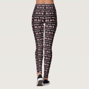 Leggings Conçu pour le rose noir