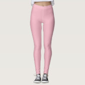 Leggings Conçu pour les jambières roses noires (Devant)