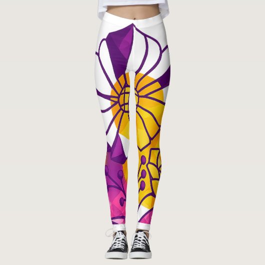 Leggings Conçus de manière tendance et stimulante (Devant)