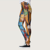 Leggings Cône de crème glacée souple (Gauche)