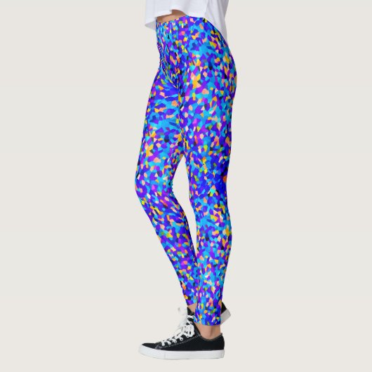 Leggings Confetti bleu (Gauche)