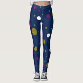Leggings Confetti chromatique (Devant)