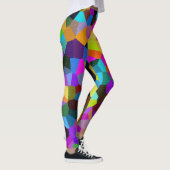 Leggings Confetti dans les tons bijoux (Droite)