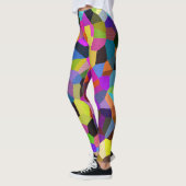 Leggings Confetti dans les tons bijoux (Gauche)