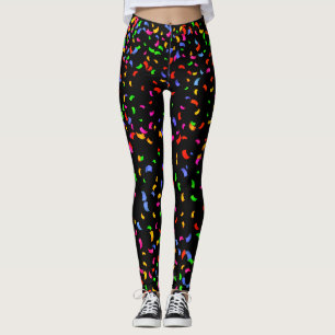 Leggings Confetti du réveillon du Nouvel An