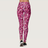 Leggings Confetti en Parties scintillant rose / Tout-sur-im (Dos)