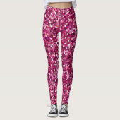 Leggings Confetti en Parties scintillant rose / Tout-sur-im (Devant)