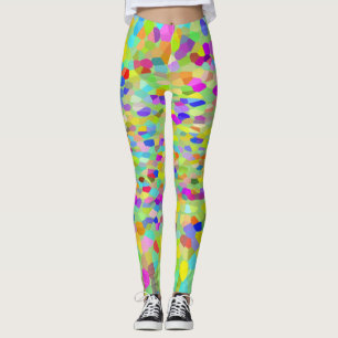 Leggings Confetti Garden Fringe