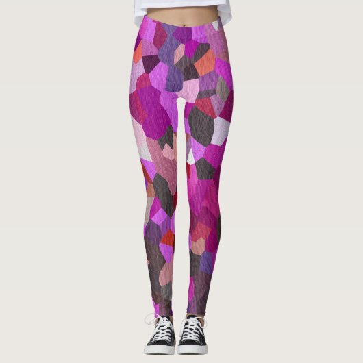 Leggings Confetti Magenta Mind (Devant)
