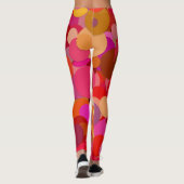 leggings confettis à points rouges (Dos)