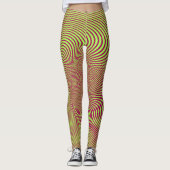 Leggings confusing hypnotic swirl (Devant)