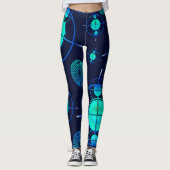 Leggings Connected Minds Pattern 2 (Devant)