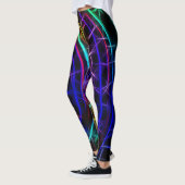 Leggings Connexions au néon (Gauche)