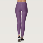 Leggings Conseils de Herringbone - violet (Dos)