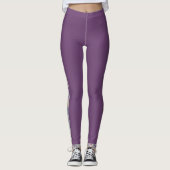 Leggings Conseils de Herringbone - violet (Devant)