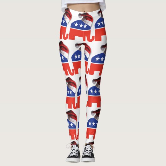 Leggings Conservateur de Noël (Devant)