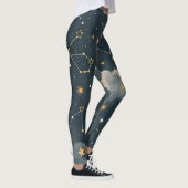 Leggings Constellation céleste Motif d'étoiles (5) (Droite)