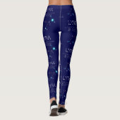 Leggings Constellation de l'hémisphère Nord Lyra (Dos)