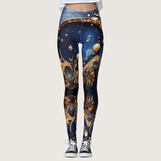 Leggings Constellations cosmiques - Stellar Femmes (Devant)