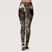 Leggings Constellations Zodiac mécanique Steampunk (Dos)