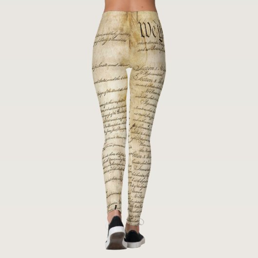 Leggings Constitution des États-Unis (Dos)