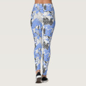 Leggings Contour Hawaii Tropical Lily et Protea Floral (Dos)