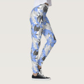 Leggings Contour Hawaii Tropical Lily et Protea Floral (Droite)