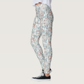 Leggings Conundrum - cercles, rectangles et carrés (Gauche)