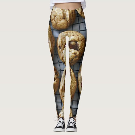 Leggings Cookies de chips au chocolat (Devant)